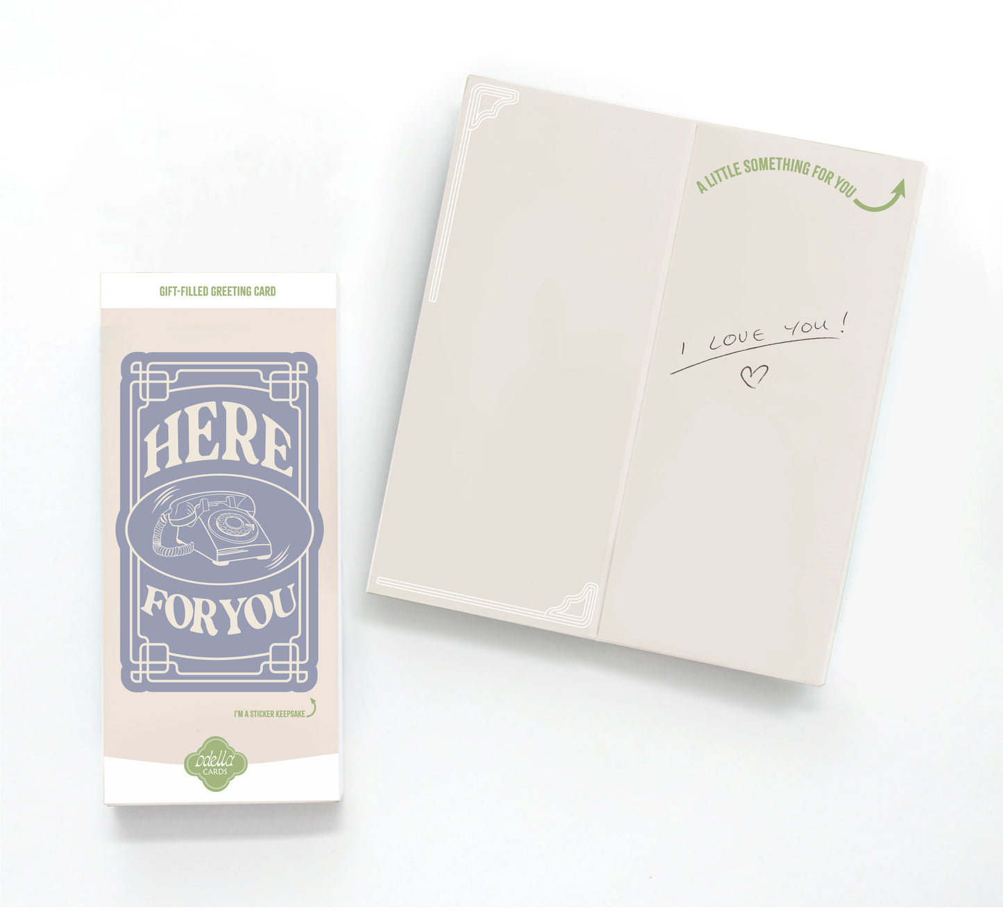 tea gift sympathy card 