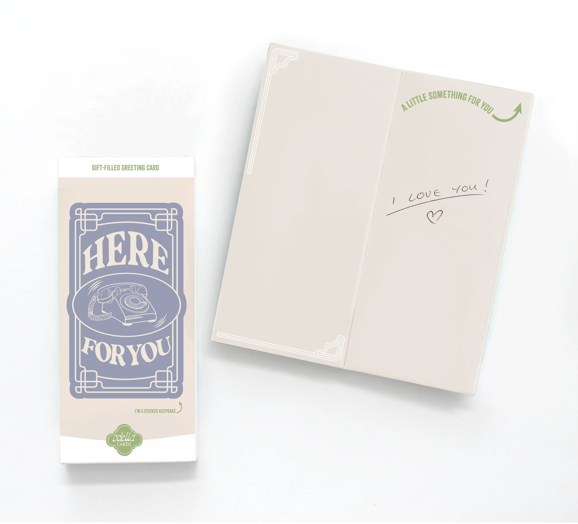 tea gift sympathy card 