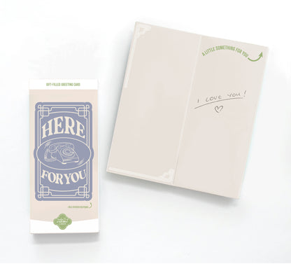 tea gift sympathy card 