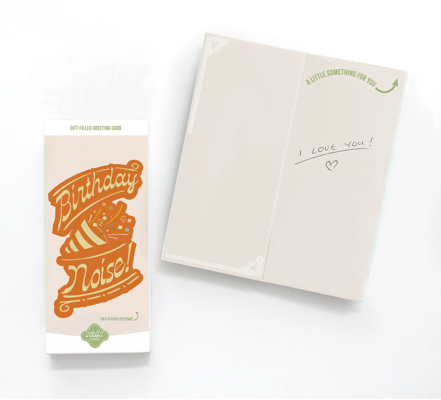 chocolate birthday card 