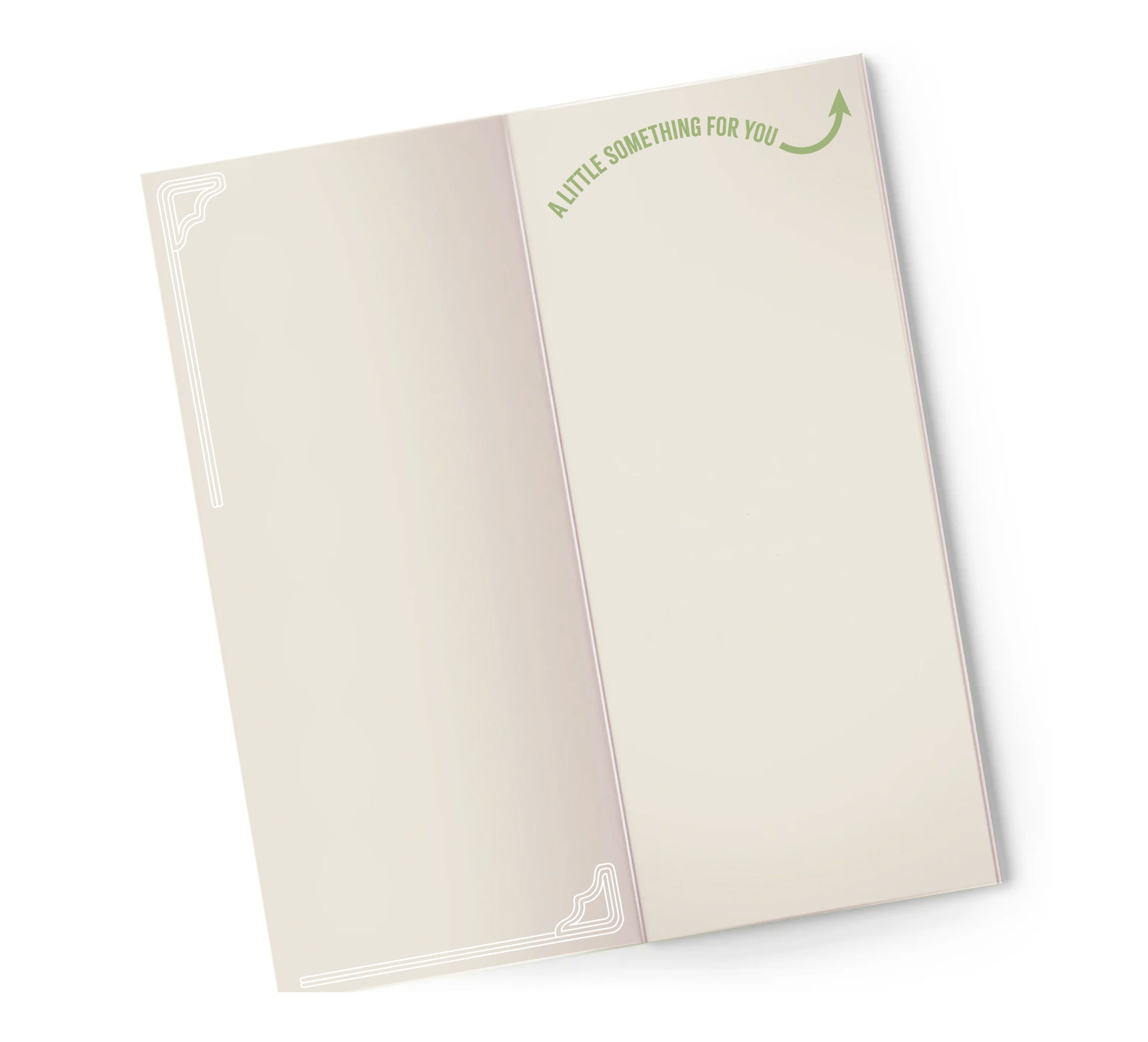gift filled greeting card 